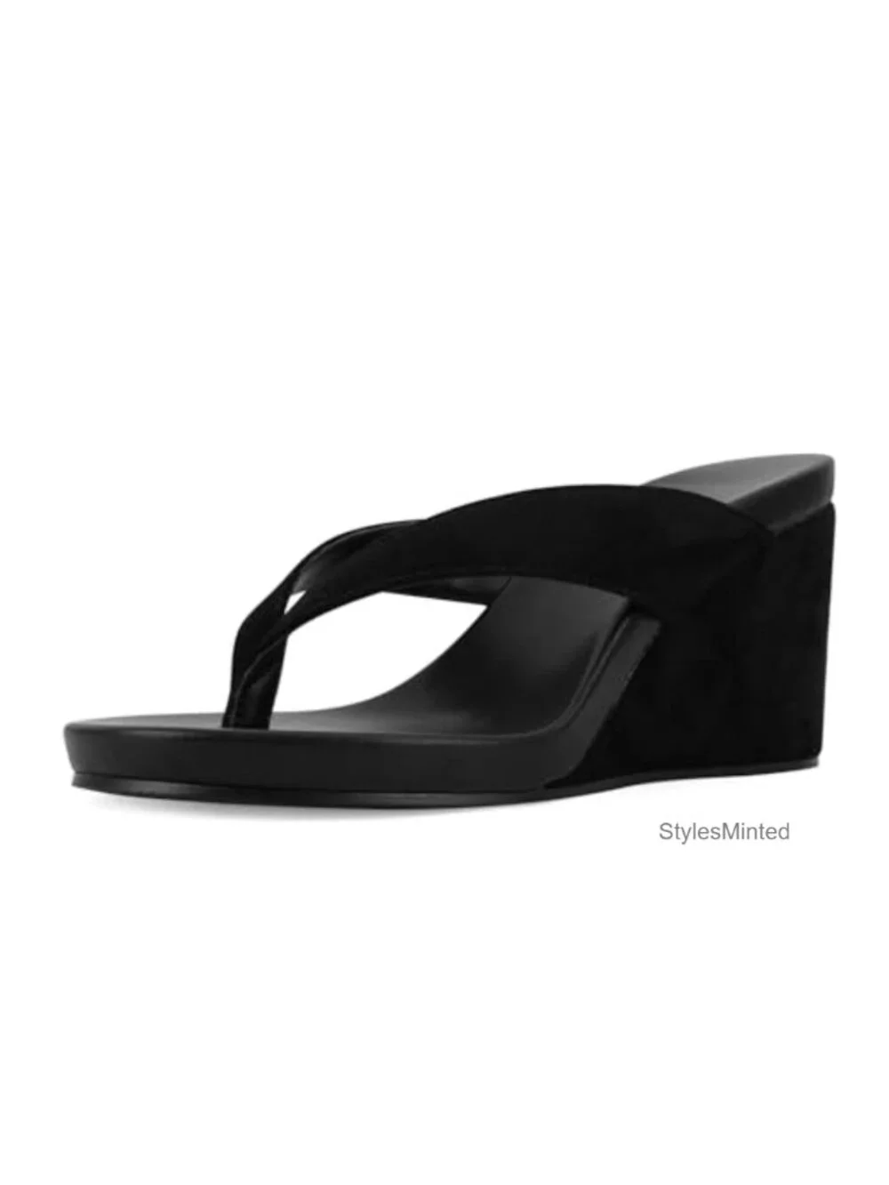 Wedge Heel Flip Flops Women Platform Thong Sandals Summer Beach Casual Slide